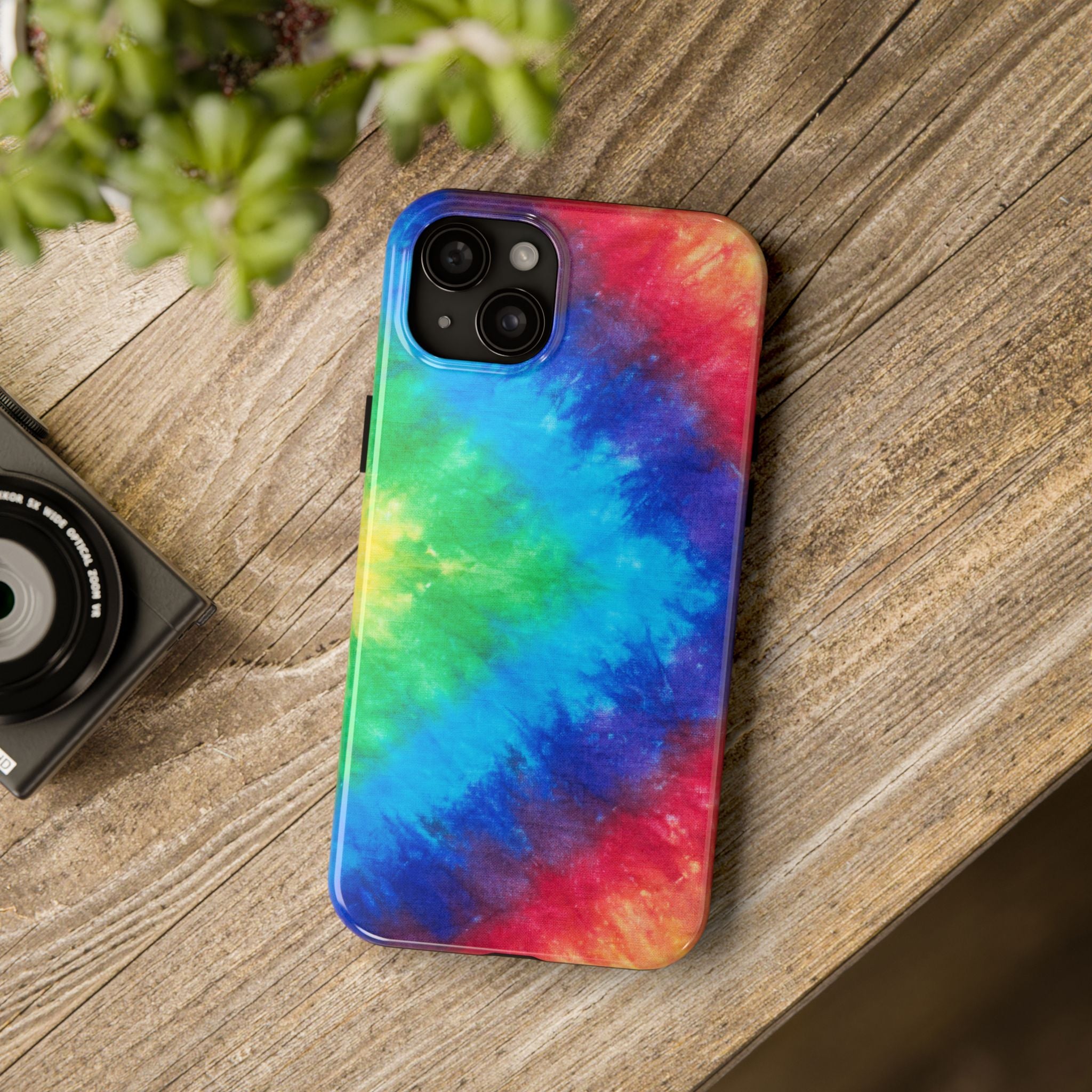 Rainbow Tie Dye Phone Case (Apple & Android)