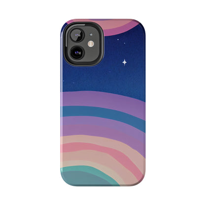 Midnight Rainbows Phone Case