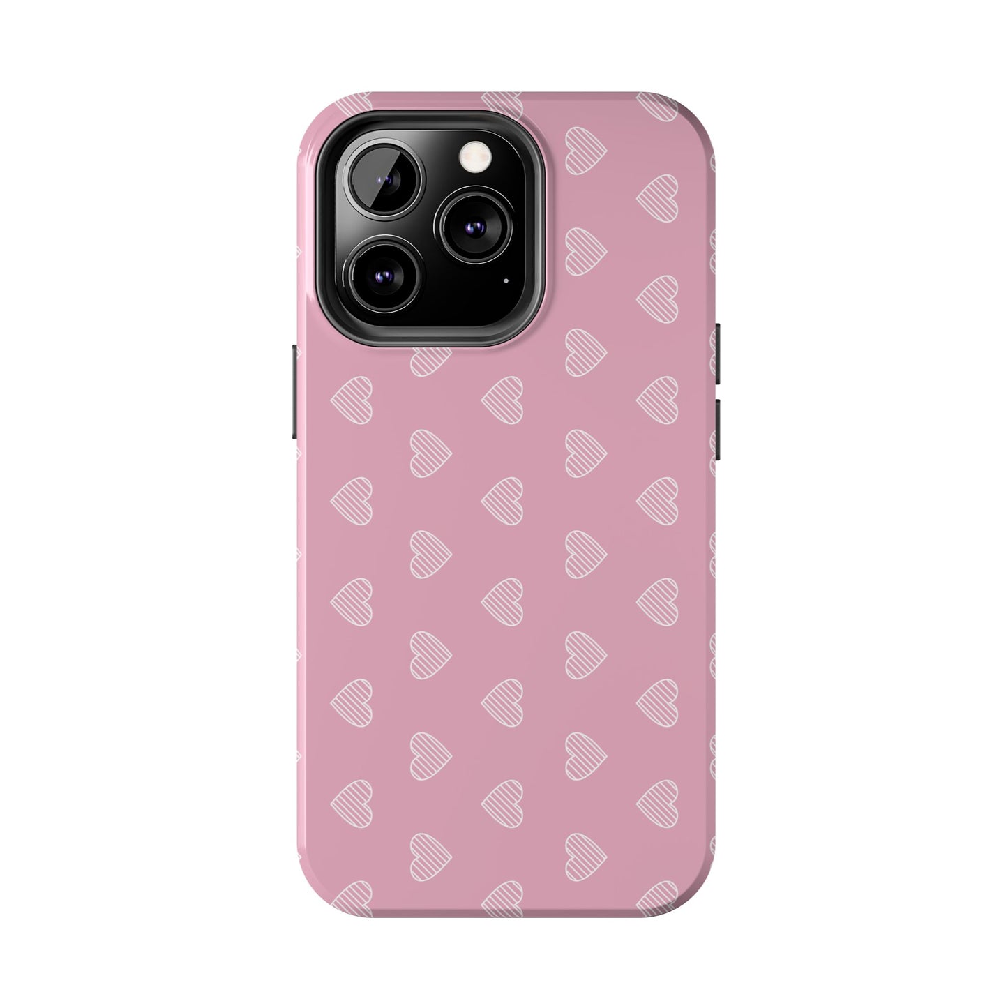 Infinite Pink Hearts Phone Case