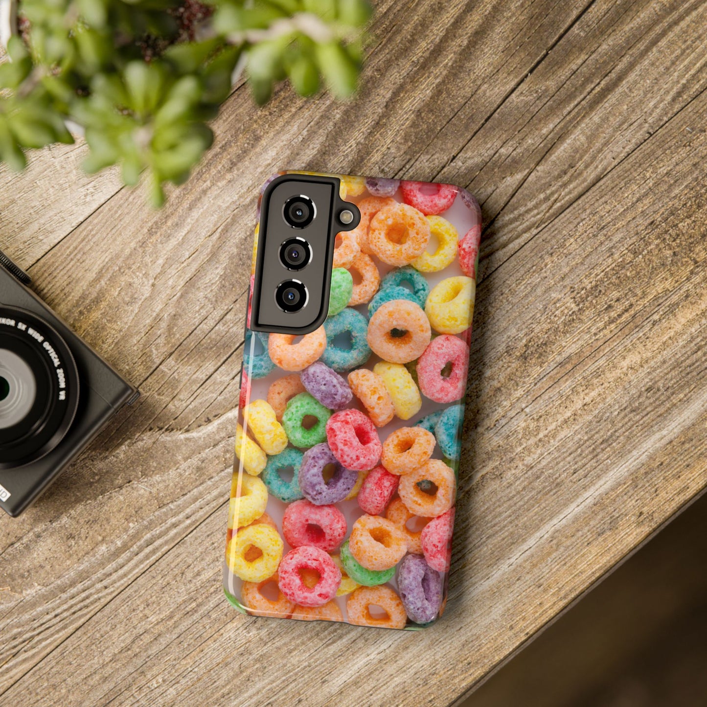 Morning Cereal Loops Phone Case