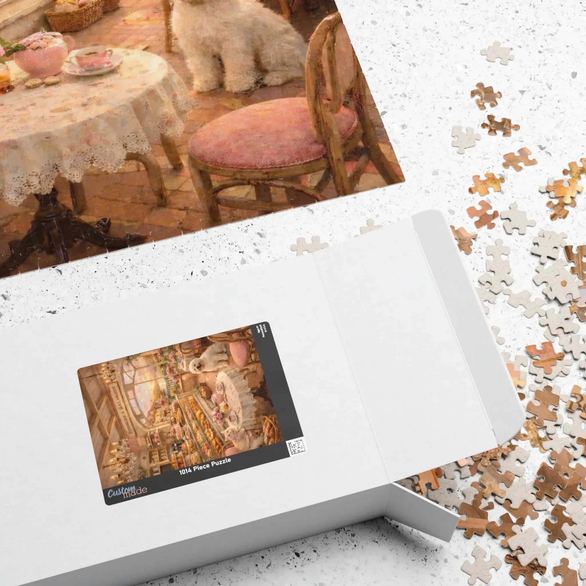 Cozy French Bakery Puzzle - 1014pcs - Pink Sweetheart