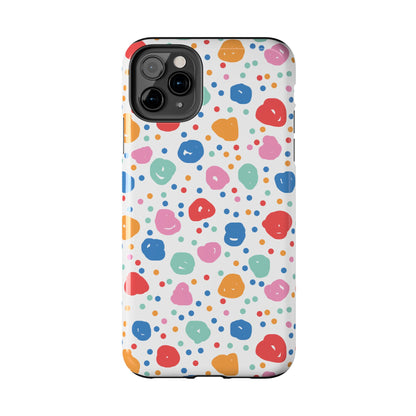 Seamless Hand Drawn Polka Phone Case