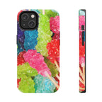 Rock Candy Phone Case (Apple & Android) - Pink Sweetheart