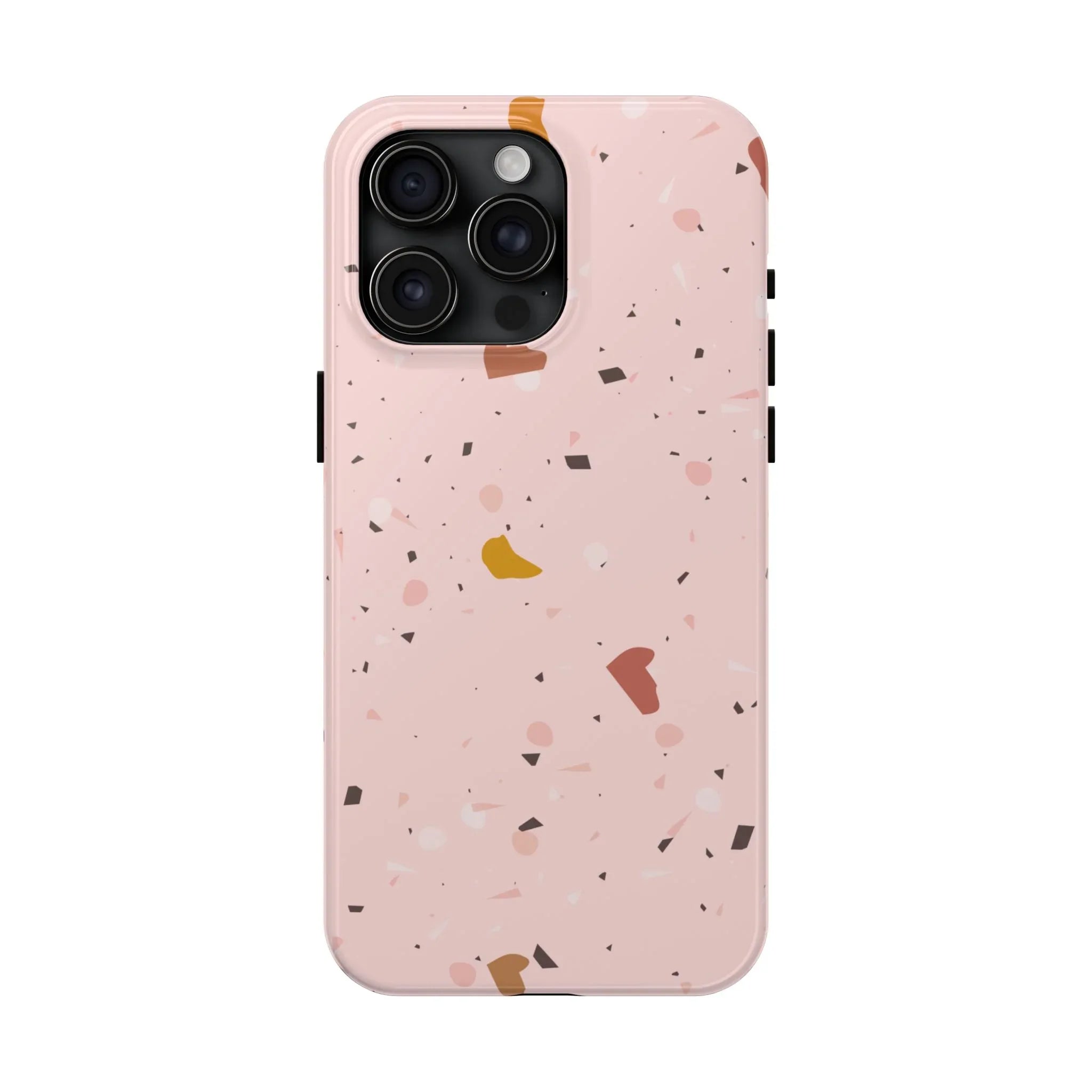 Pink Terrazzo Phone Case (Apple & Android) - Pink Sweetheart