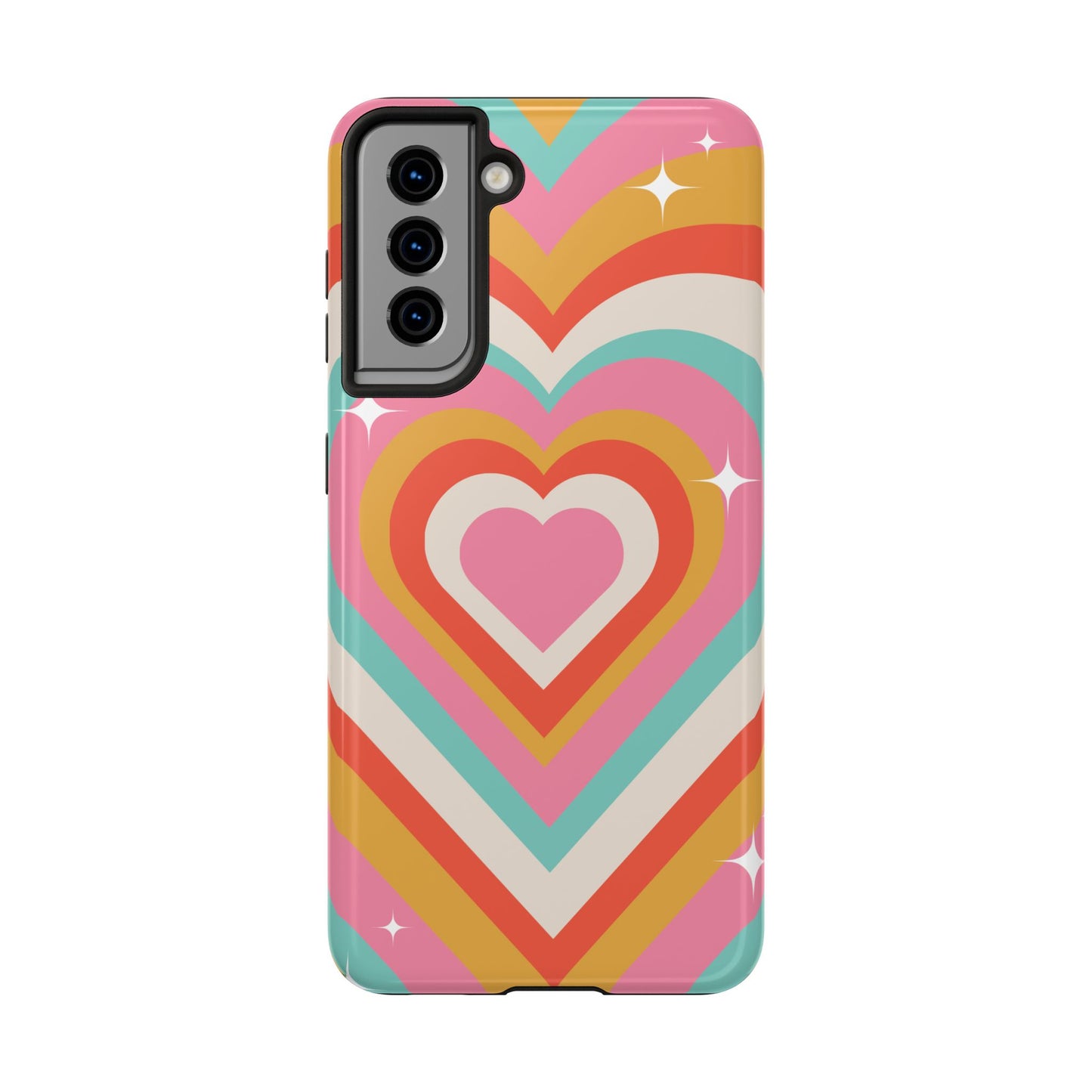 Psychedelic Hearts Phone Case