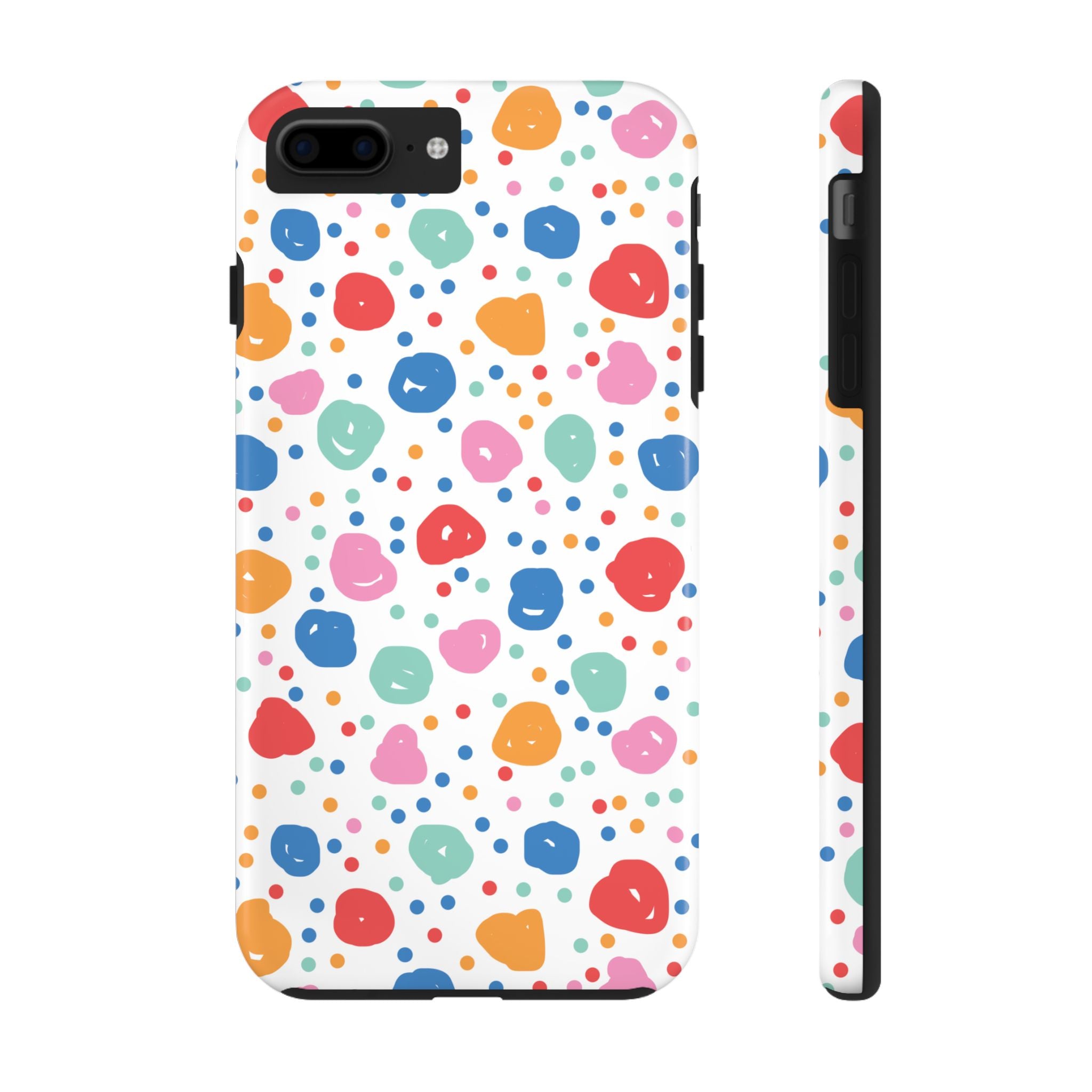 Seamless Hand Drawn Polka Phone Case (Apple & Android)