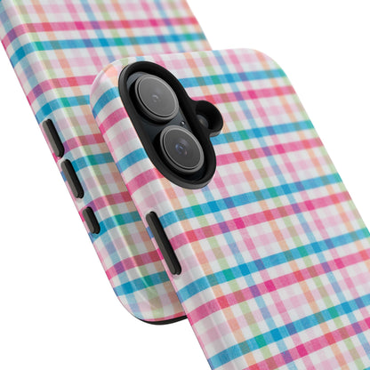 Checked Pattern Phone Case