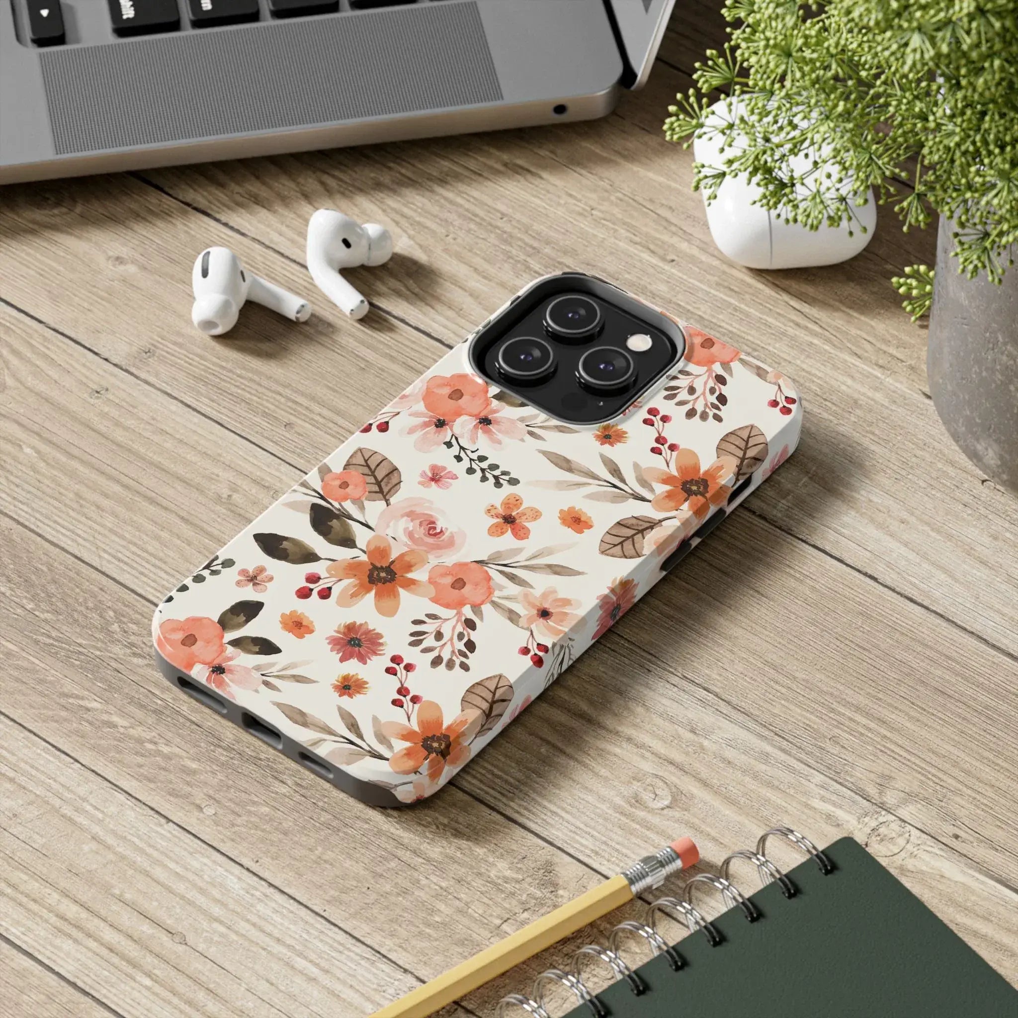 Timeless Vintage Florals Phone Case (Apple & Android) - Pink Sweetheart