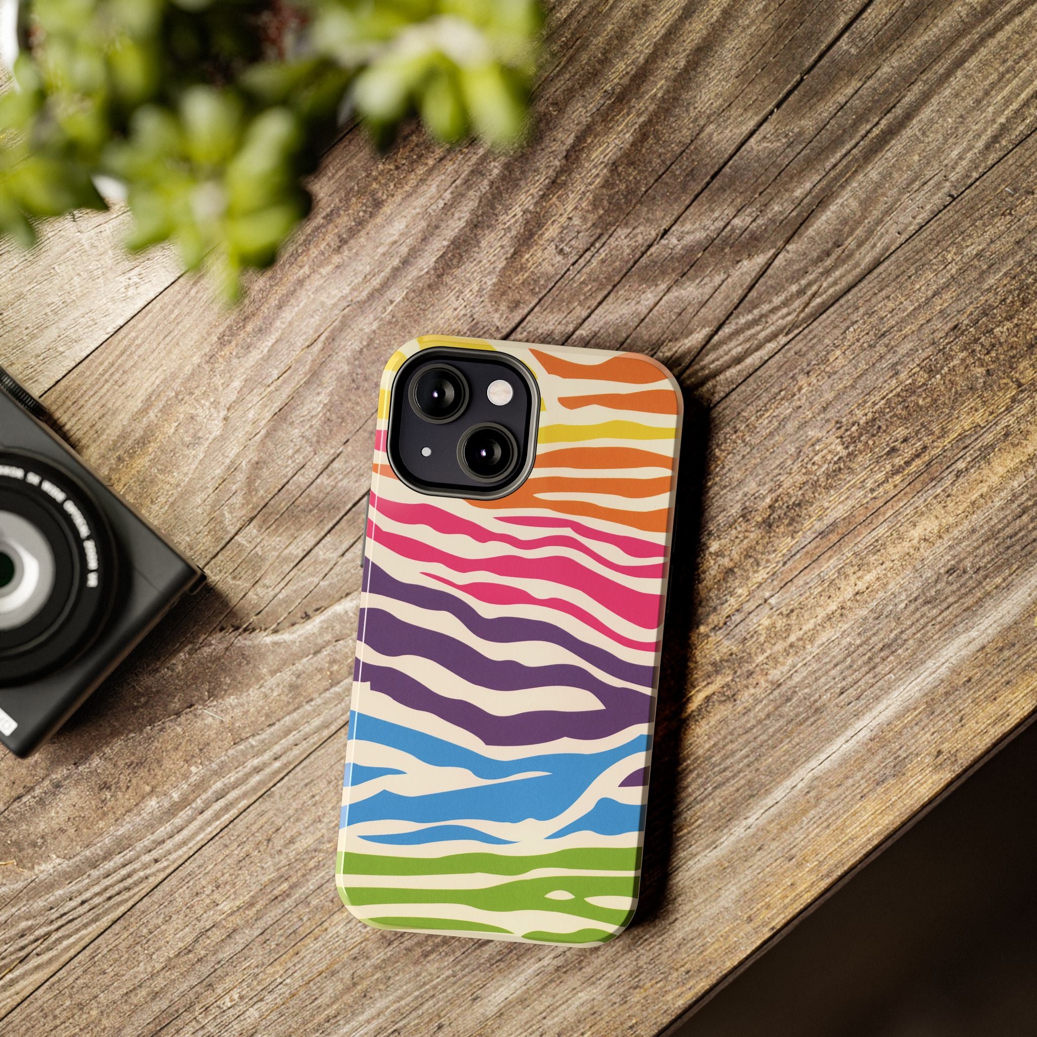Rainbow Zebra Phone Case (Apple & Android)