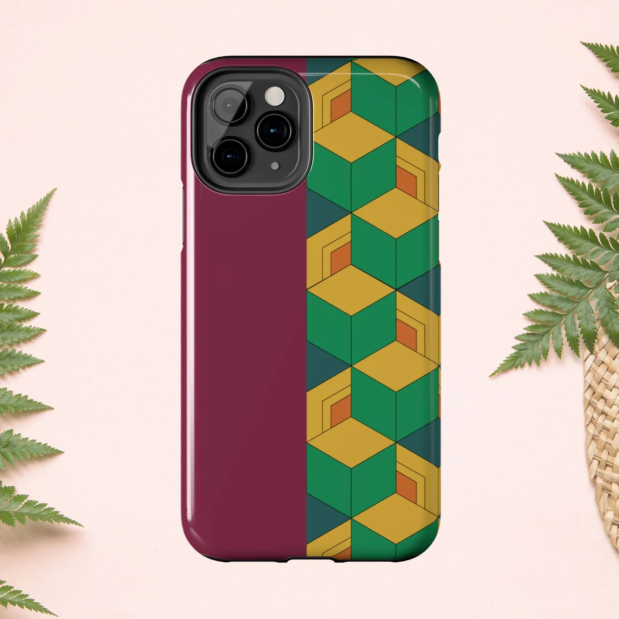 Brotherly Split Kimono Tough Phone Case (Apple & Android) - Pink Sweetheart