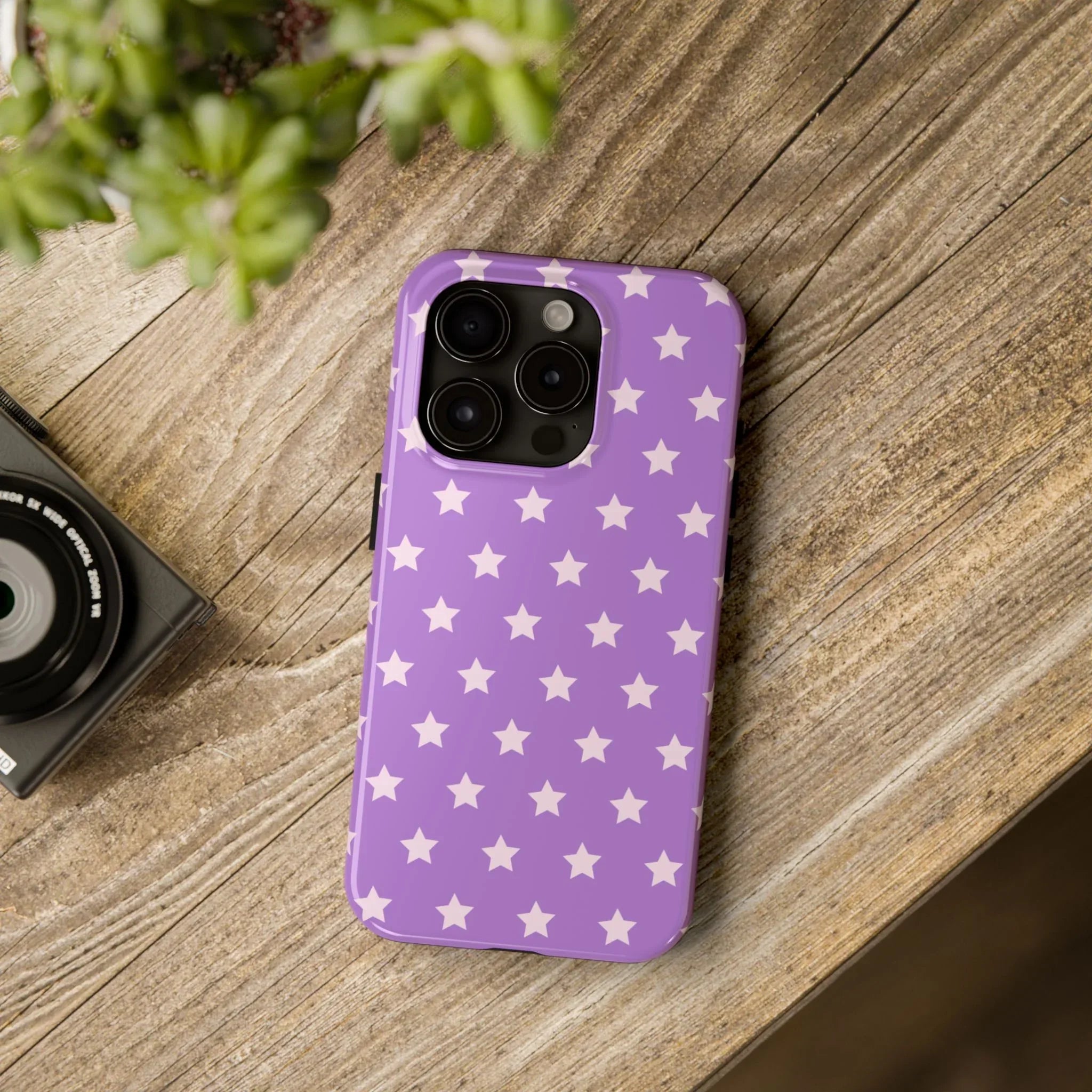 Purple Star Power Phone Case (Apple & Android) - Pink Sweetheart