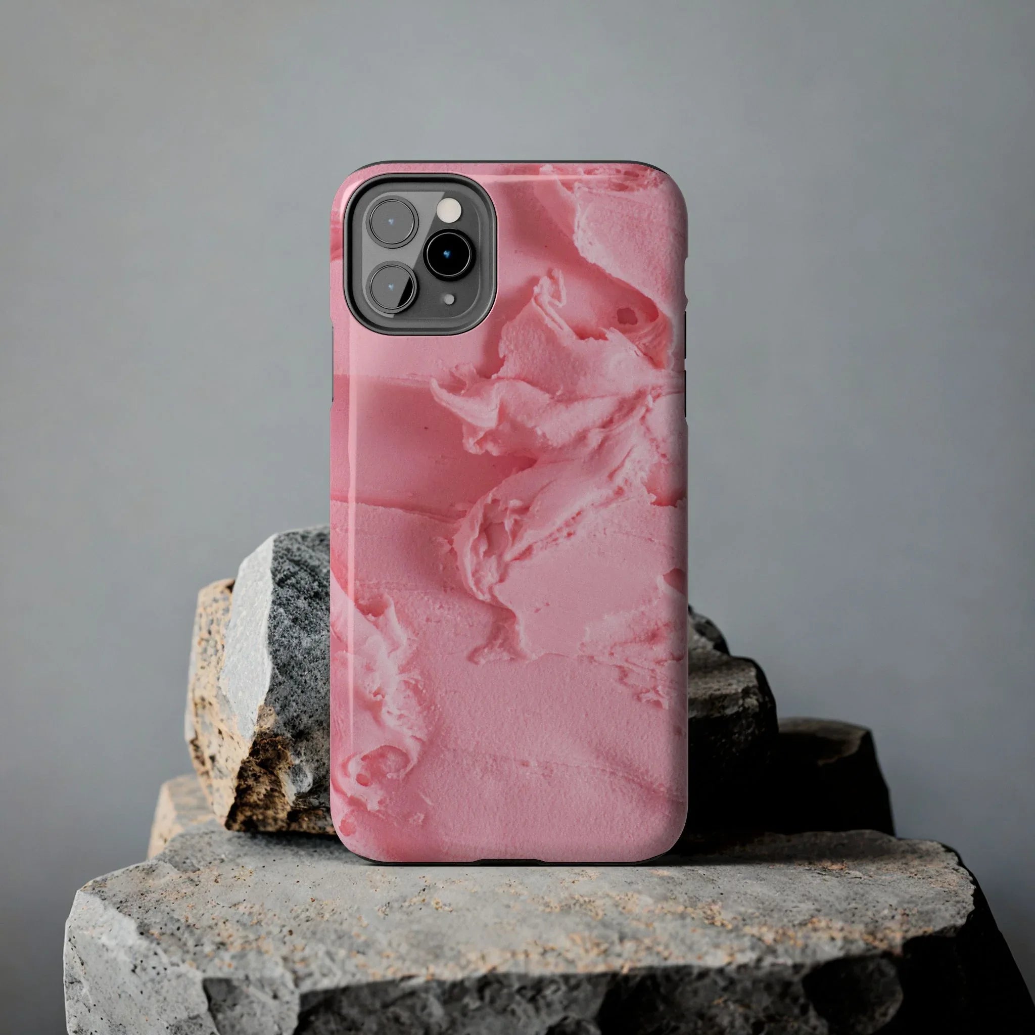 Yummy Pink Frosting Phone Case (Apple & Android) - Pink Sweetheart