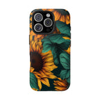 Dark Sunflower Phone Case (Apple & Android)