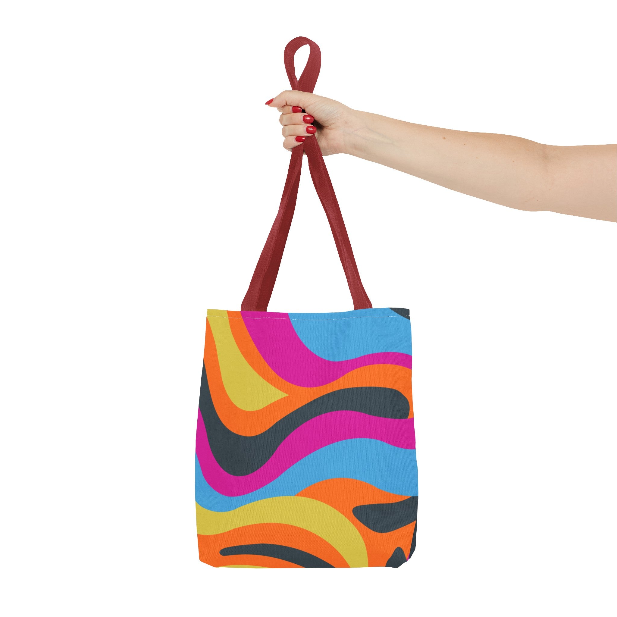 Funky Groove Swirl Tote Bag