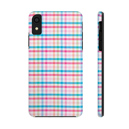 Checked Pattern Phone Case