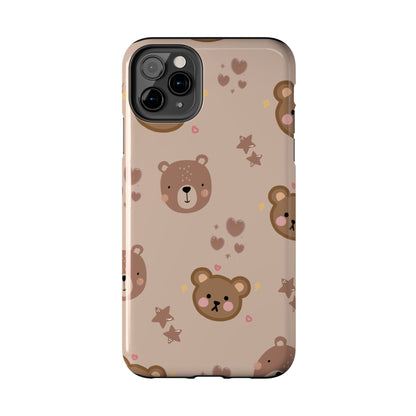 Boho Brown Bear Phone Case