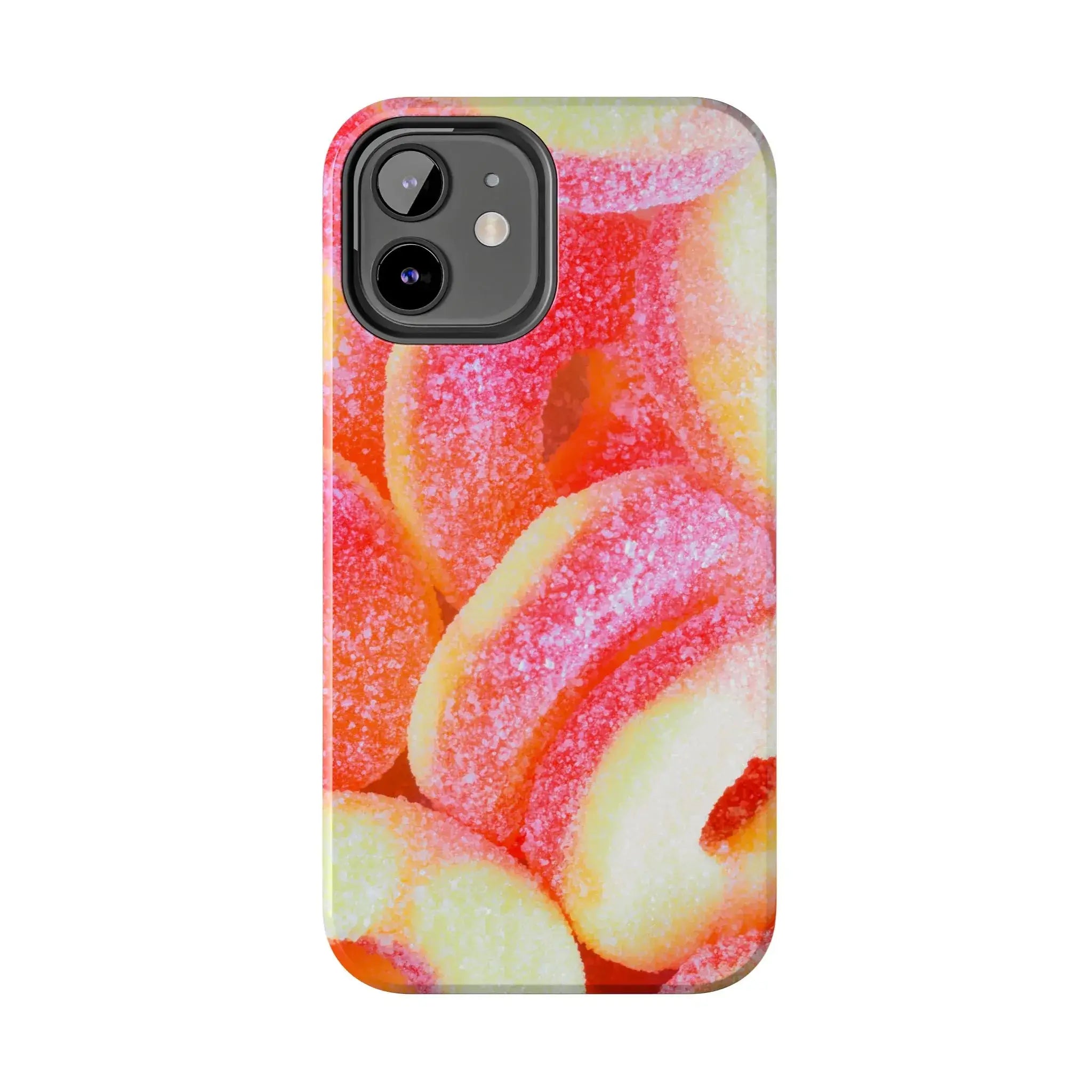 Sour Peach Ringz Phone Case (Apple & Android) - Pink Sweetheart