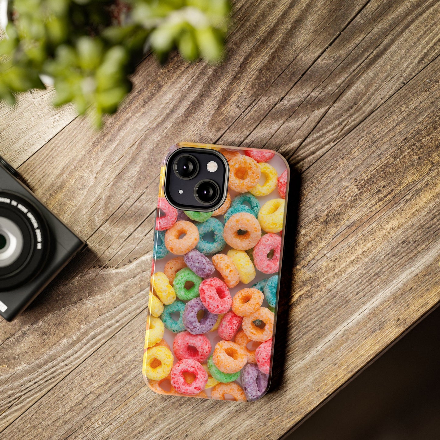 Morning Cereal Loops Phone Case