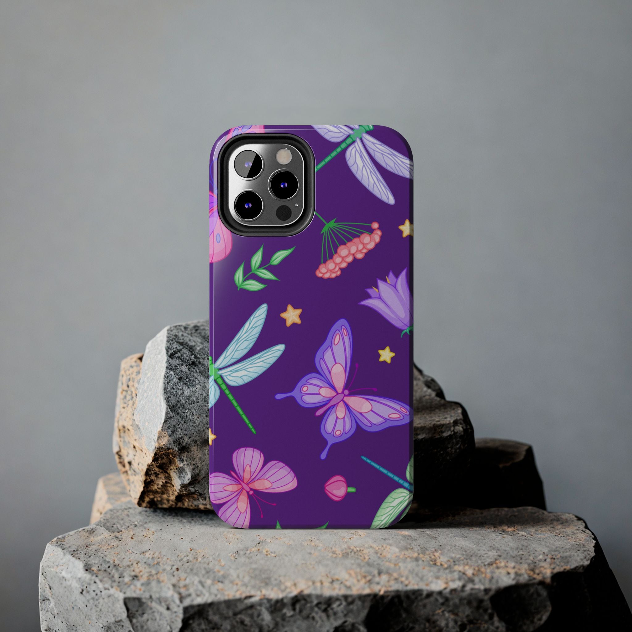 Purple Majestic Butterfly Phone Case (Apple & Android)