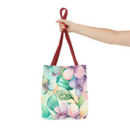 Lush Pastel Florals Tote Bag