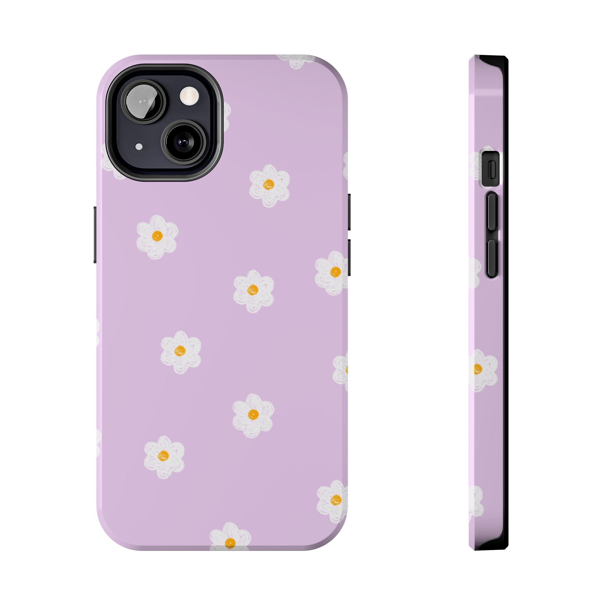 Purple and Mini Flowers Phone Case (Apple & Android)