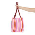 Retro Groovy Waves Tote Bag