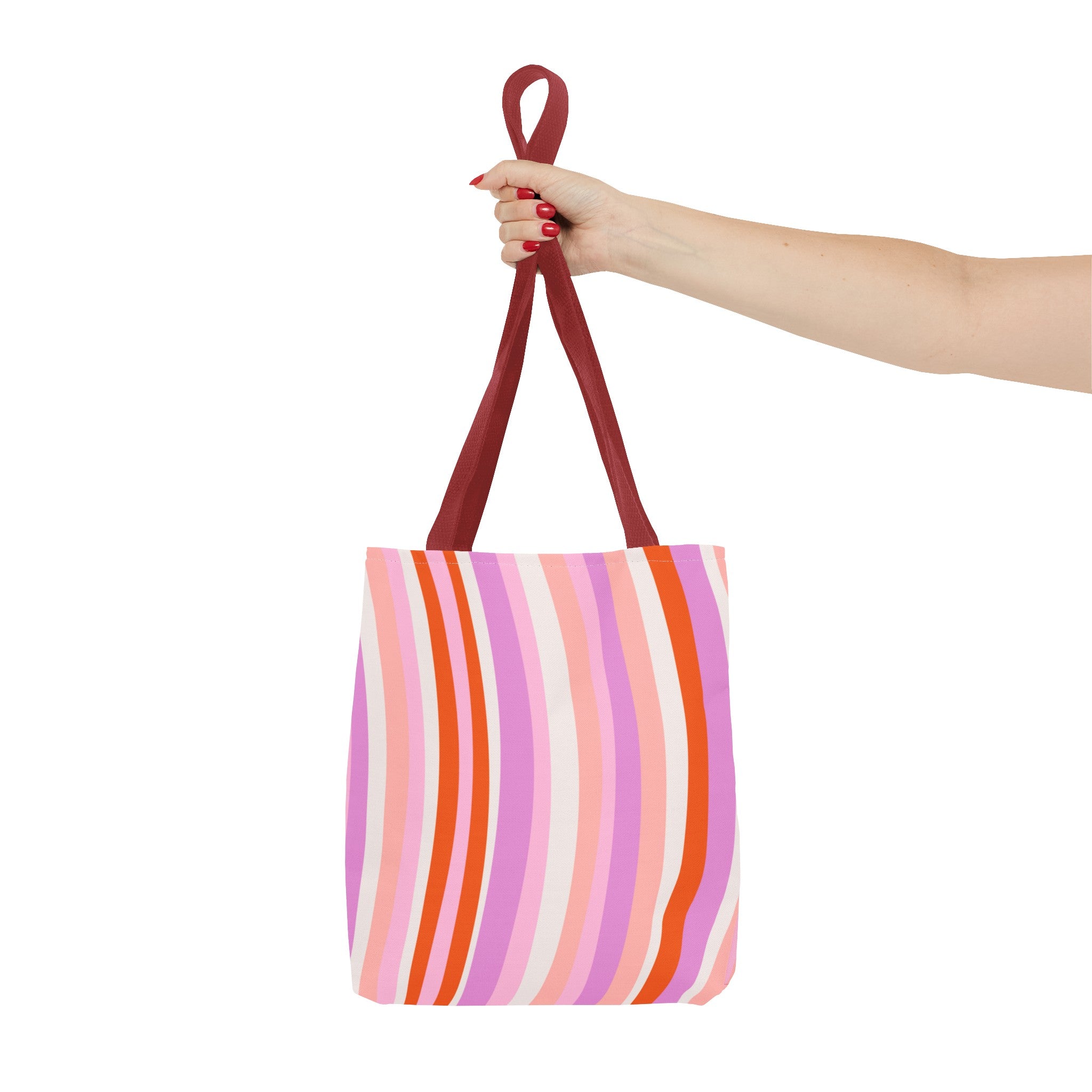 Retro Groovy Waves Tote Bag