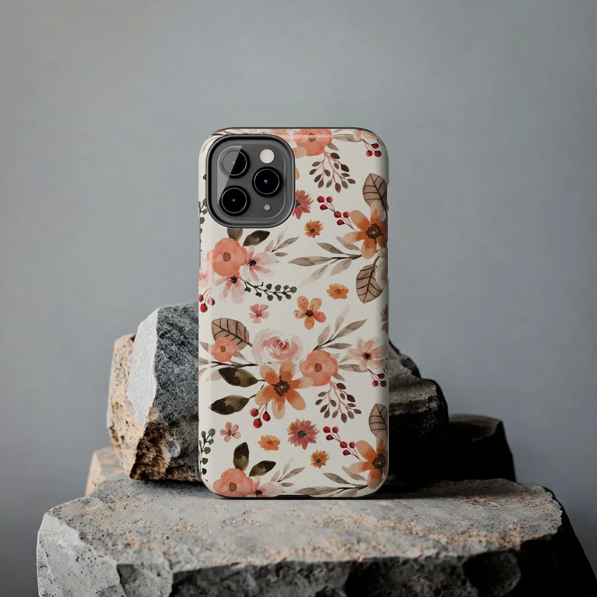 Timeless Vintage Florals Phone Case (Apple & Android) - Pink Sweetheart