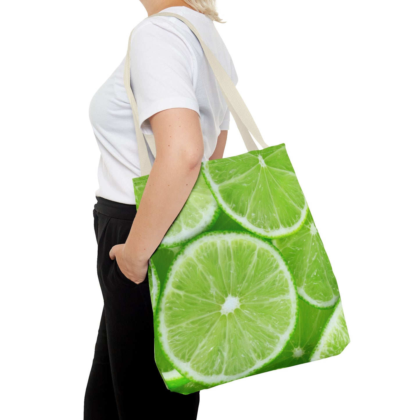 Citrus Key Lime Tote Bag