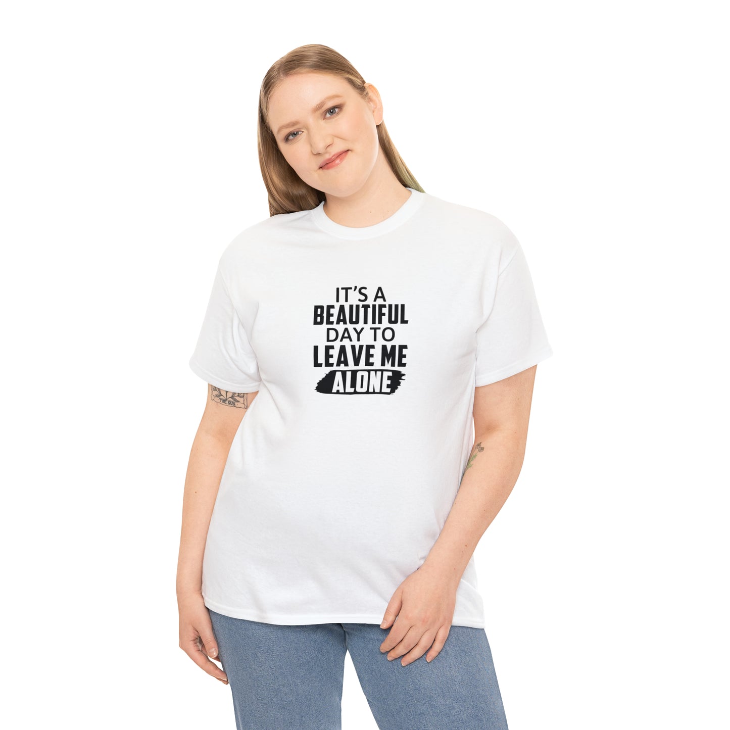 Leave Me Alone Cotton Tee