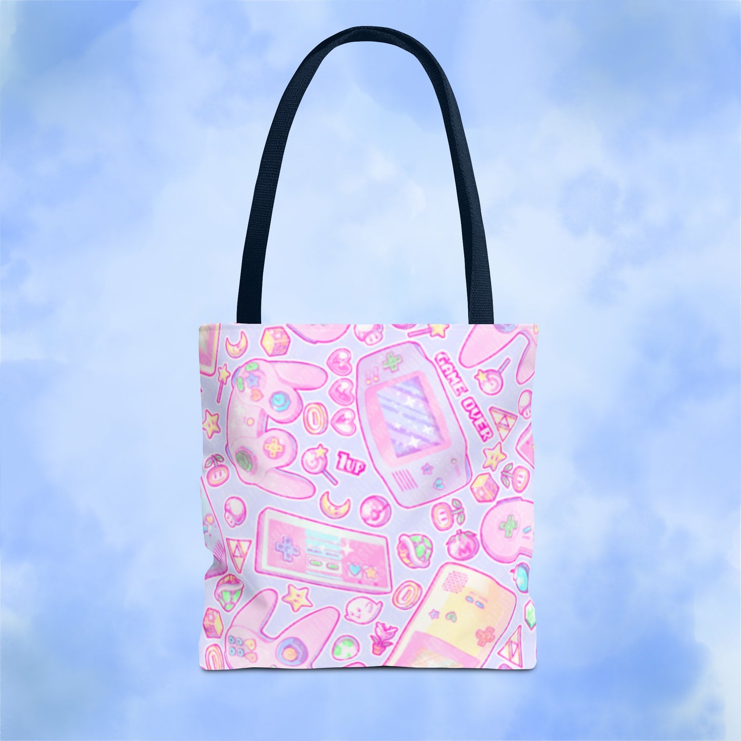 Pink Pastel Gamer Girl Tote Bag