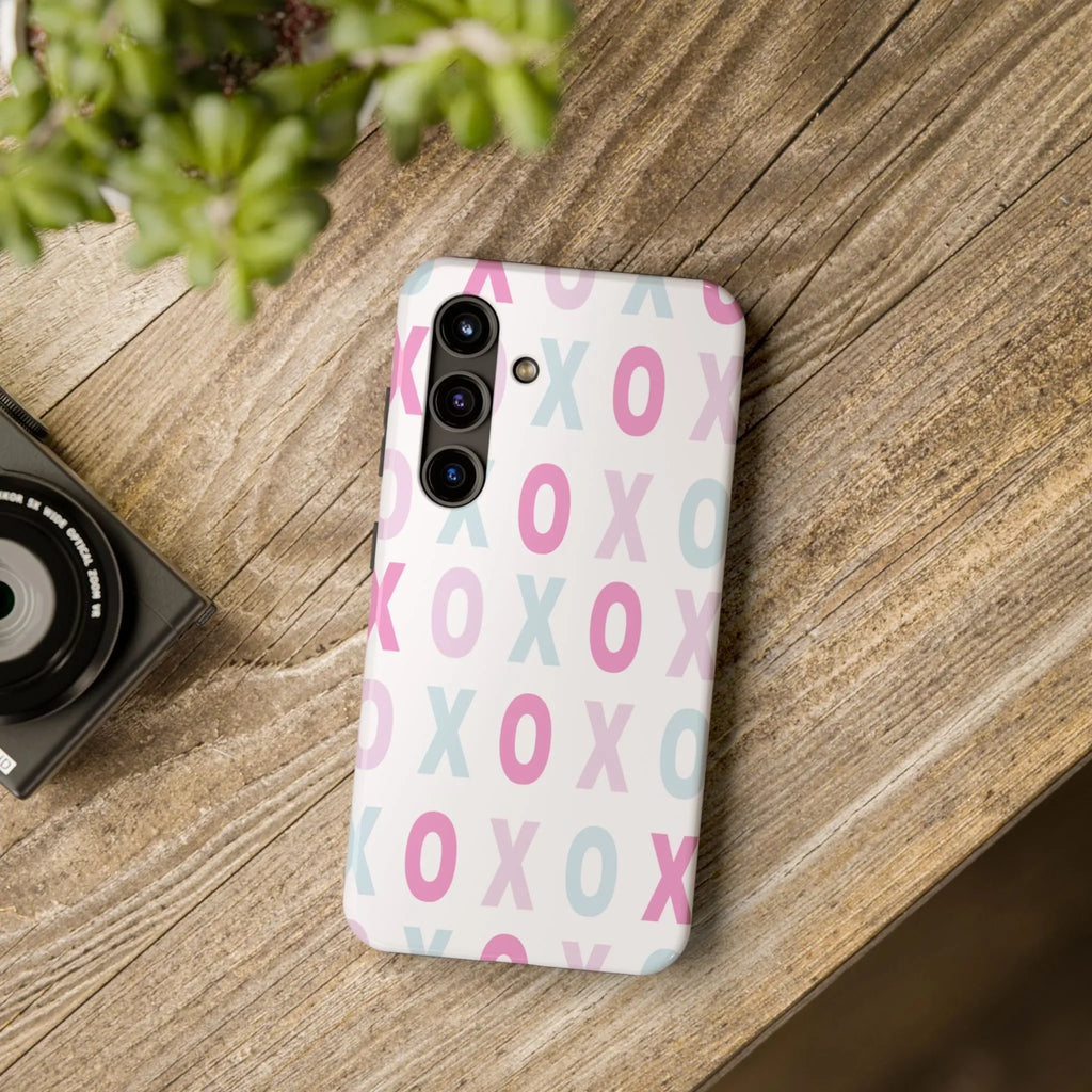 XOXO Phone Case (Apple & Android) - Pink Sweetheart