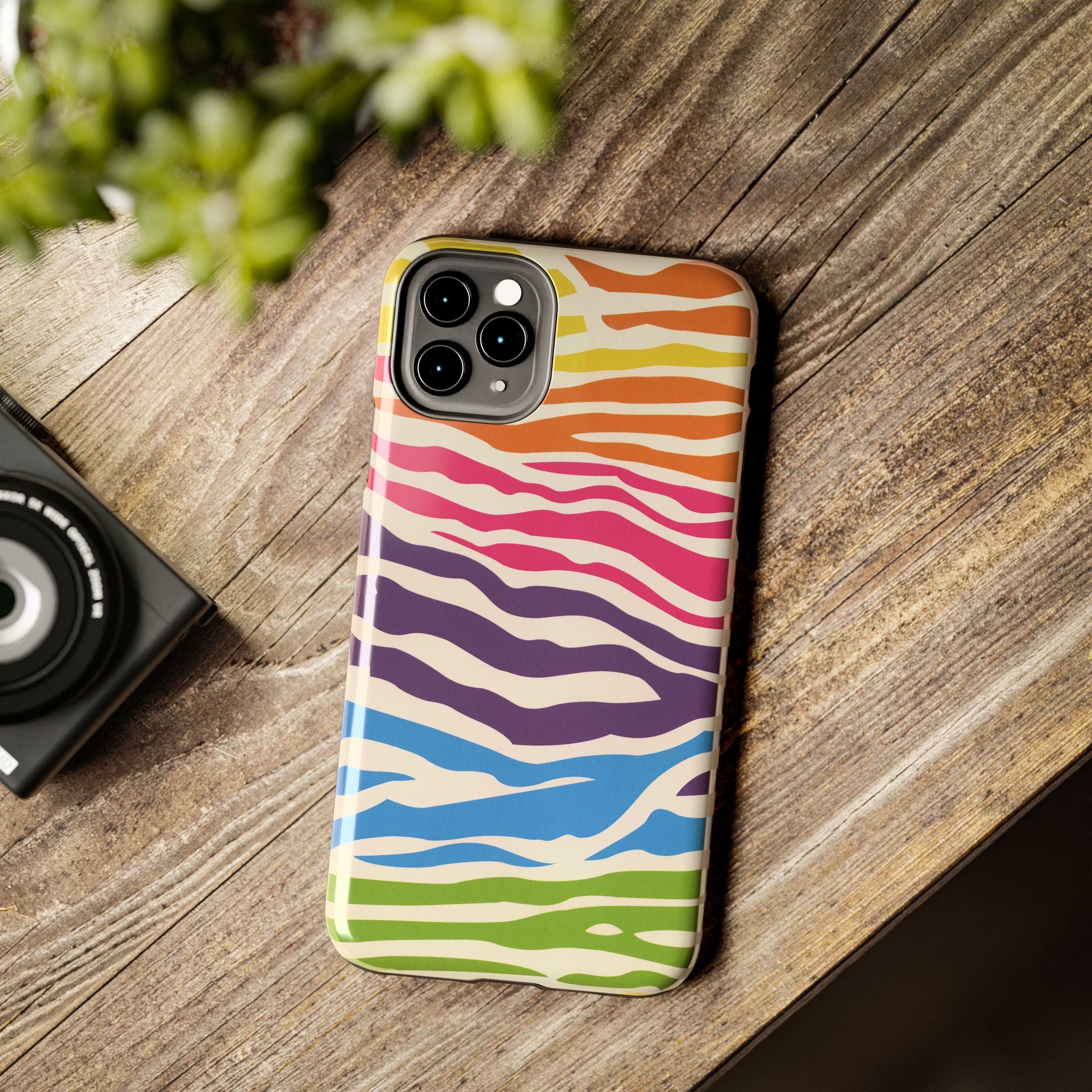 Rainbow Zebra Phone Case (Apple & Android)