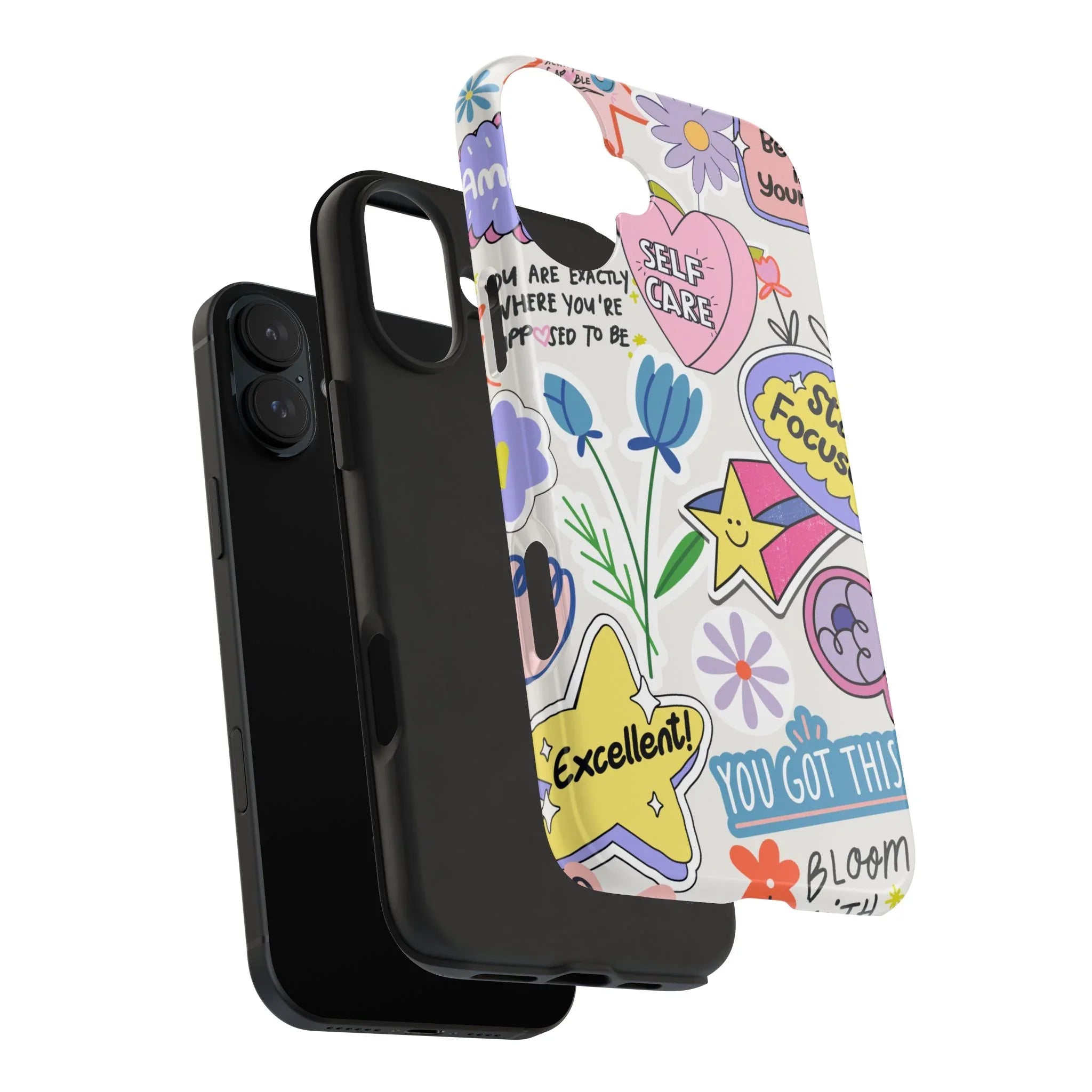 Motivational Phone Case (Apple & Android) - Pink Sweetheart