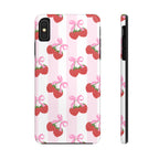 Strawberry Cherries Phone Case (Apple & Android)