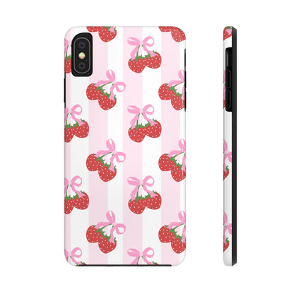 Strawberry Cherries Phone Case