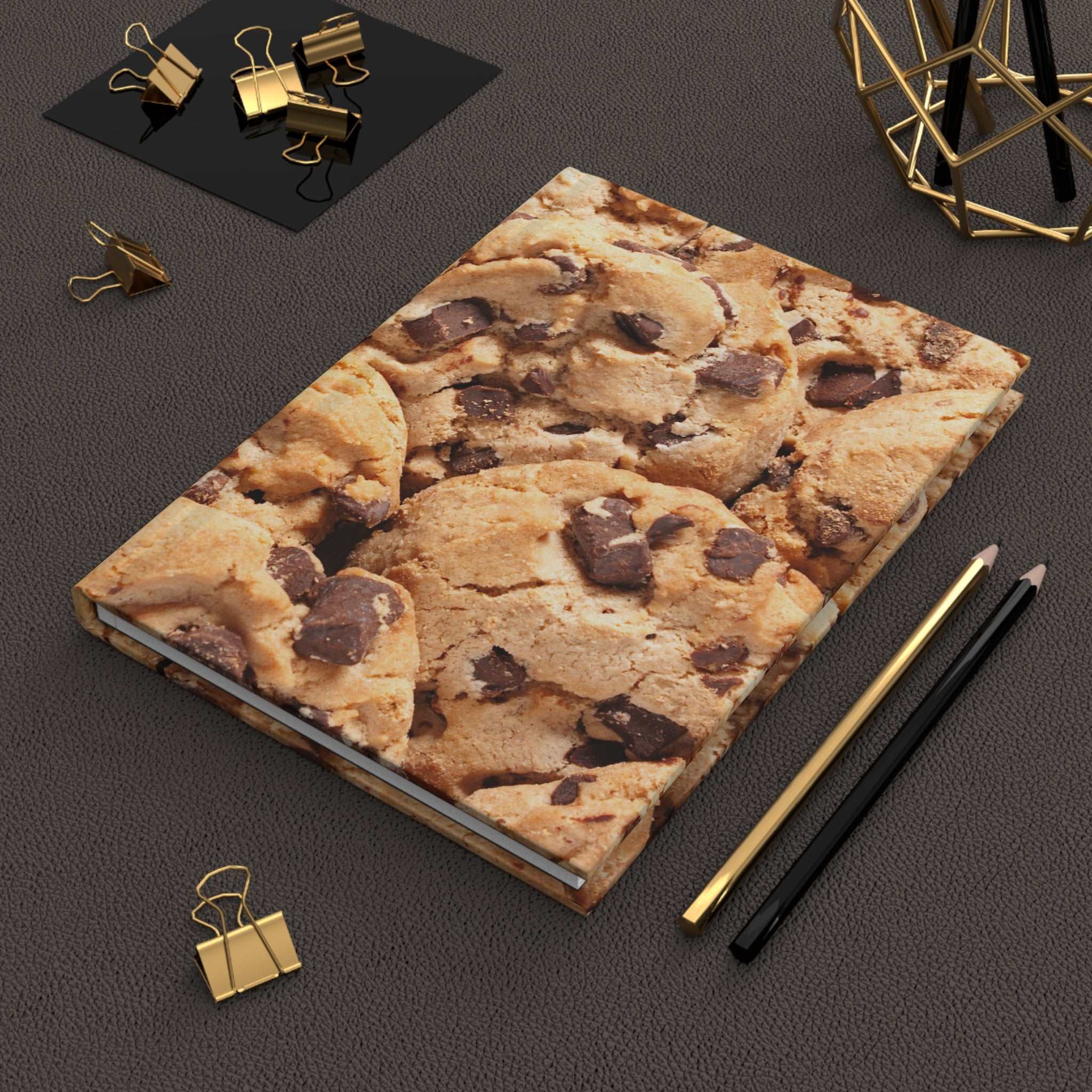 Double Chocolate Chip Cookies Hardcover Matte Journal