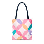 Pastel Geometric Tote Bag