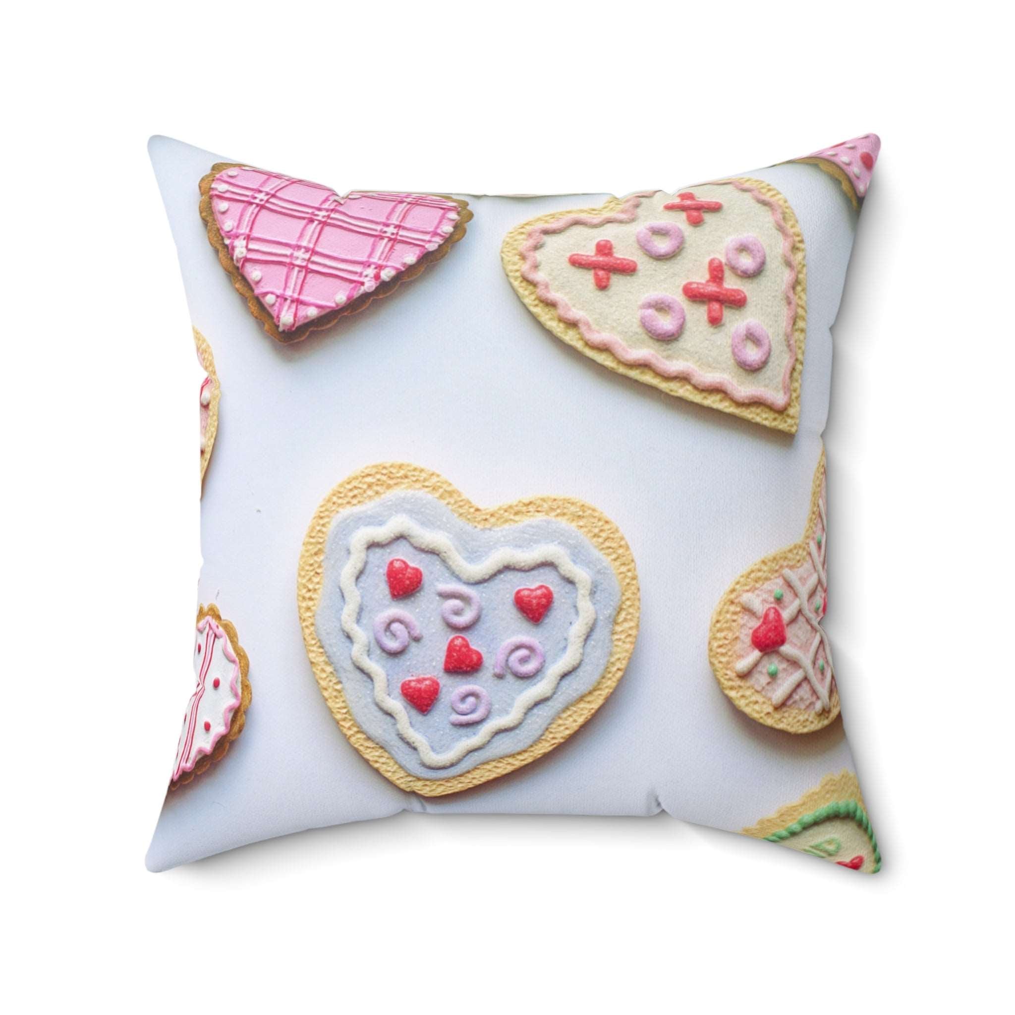 Frosted Sugar Cookies Square Pillow