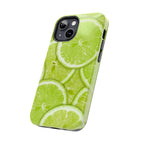 Green Citrus Lime Phone Case (Apple & Android) - Pink Sweetheart