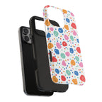 Seamless Hand Drawn Polka Phone Case (Apple & Android)