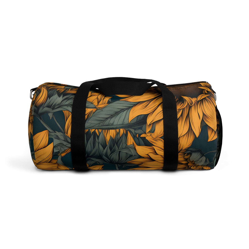 Midnight Sunflowers Duffel Bag