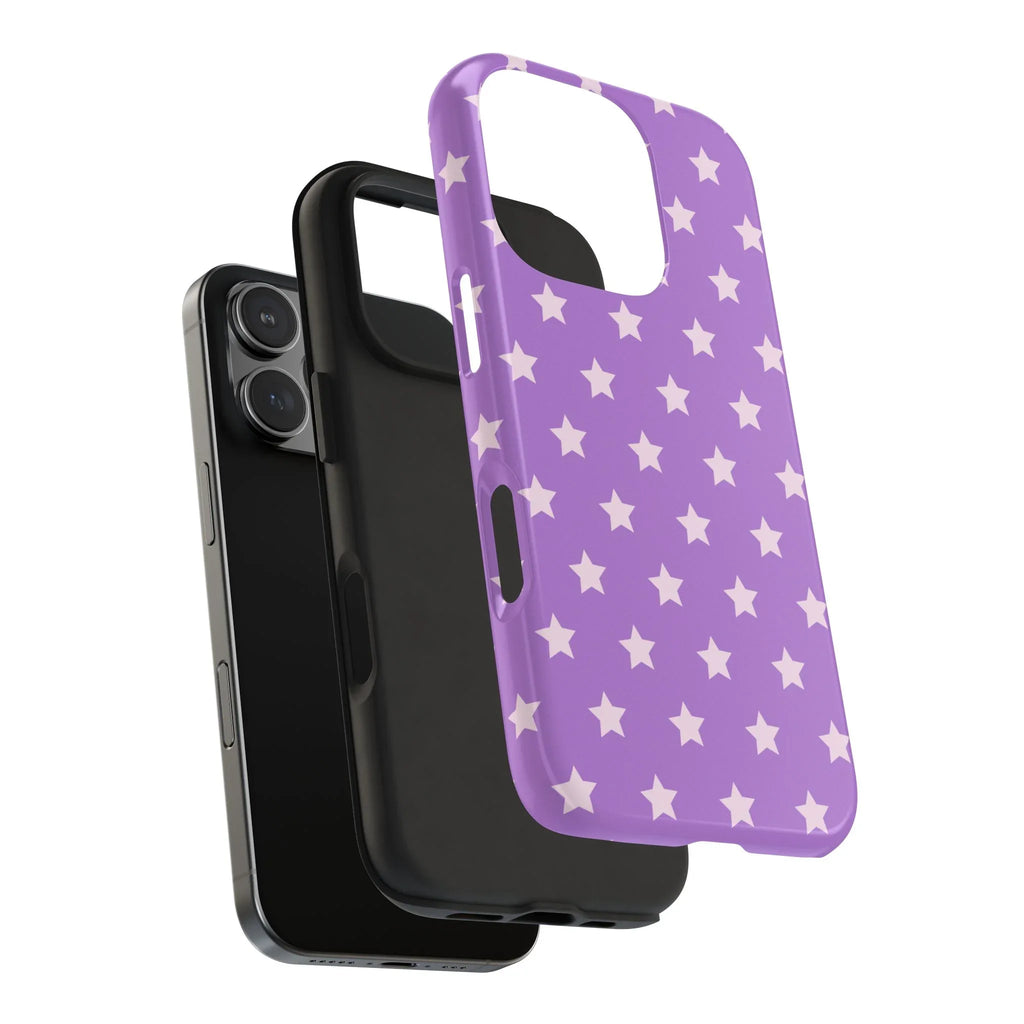 Purple Star Power Phone Case (Apple & Android) - Pink Sweetheart