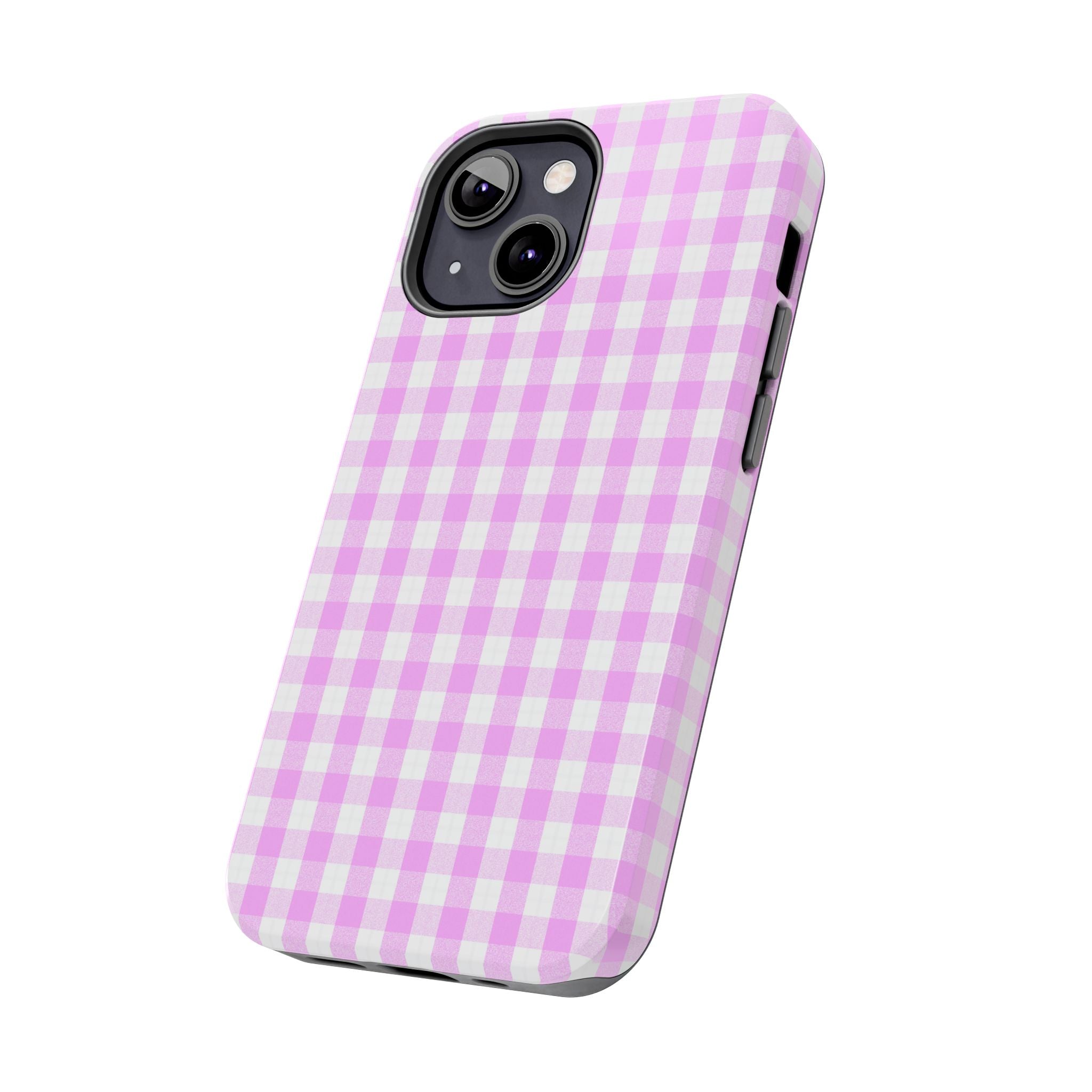 Pink Gingham Phone Case (Apple & Android)