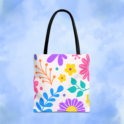 Fun Florals Tote Bag