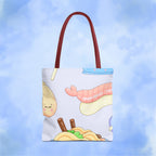 Kawaii Anime Snacks Tote Bag
