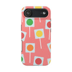 Lollipop Candy Phone Case (Apple & Android) - Pink Sweetheart