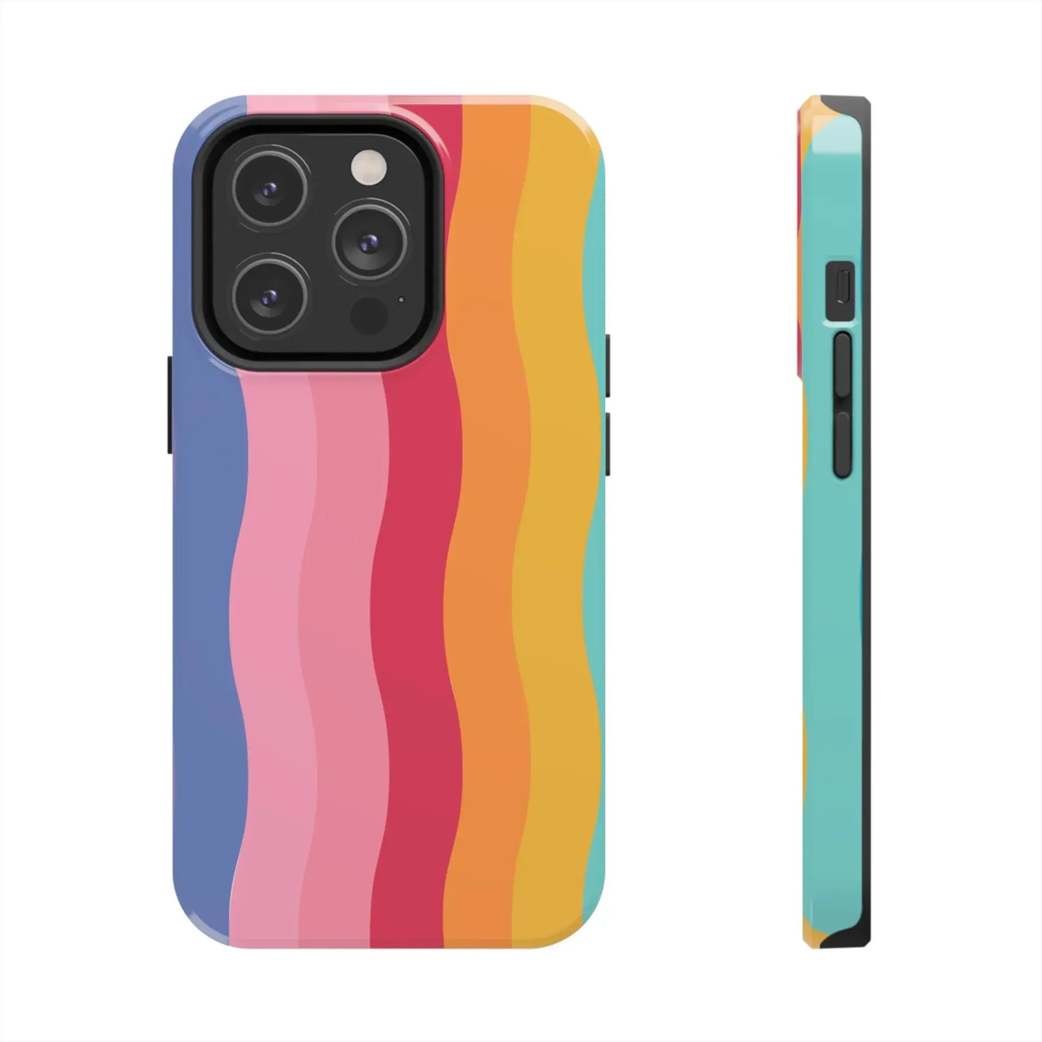 Rainbow Phone Case (Apple & Android) - Pink Sweetheart