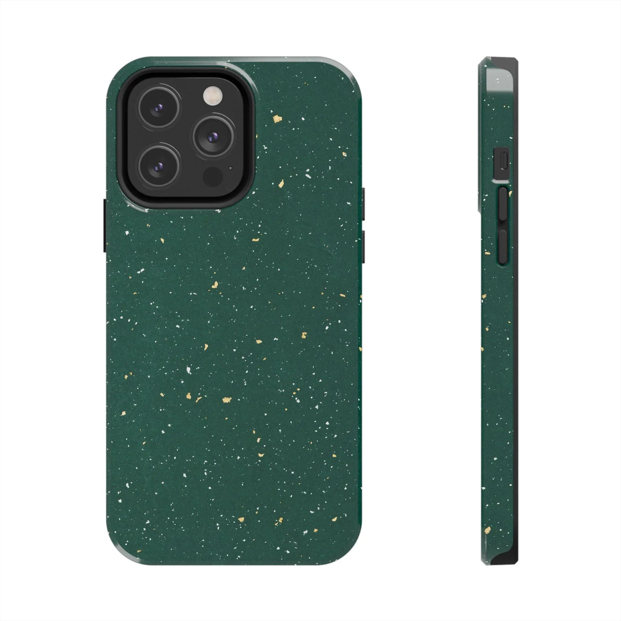 Emerald Gold Flecked Phone Case (Apple & Android) - Pink Sweetheart