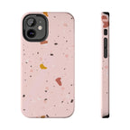 Pink Terrazzo Phone Case (Apple & Android) - Pink Sweetheart